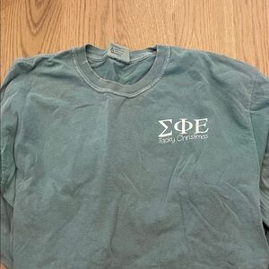Sigma phi epsilon UGA Comfort Colors Long Sleeve Shirt - Green